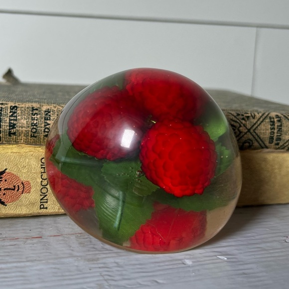 Red Raspberry Paperweight - Picture 7 of 12
